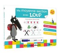 Ma moyenne section avec loup - livre-ardoise ned Orianne Lallemand (Auteur), Eléonore Thuillier (Auteur)
