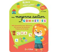 Ma moyenne section en gommettes - Cécile Hudrisier - Bordas - broché - Scolaire / Universitaire