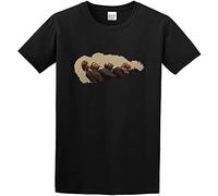 Ma.neskin Rock Character Tee Stylish Shirt The Best Choice for Four Seasons Tee Round Neck Unisex Tops Men's 100% Cotton Short-Sleeve T-Shirts M