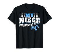Ma nièce l'a maîtrisée, C'est Amusant, Tante, Oncle, Master Graduation T-Shirt