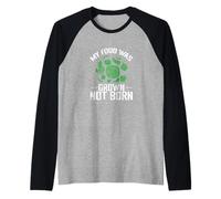 Ma Nourriture a été cultivée et Non née Manche Raglan
