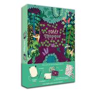 Ma papeterie créative - ForEt magique - Mon joli set de correspondance - Avec 15 enveloppes et 15 cartes - Paula McGloin - Auzou Philippe Eds - Jeux livres objets