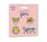 Ma papeterie créative - Mes p'tits pin's - Nadia Taylor - Auzou Philippe Eds - Jeux livres objets
