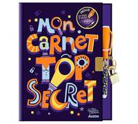 Auzou Carnet Mon Carnet Top Secret – Ma Papeterie Créative