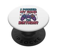 Ma Partie en Pause pour l'anniversaire PopSockets PopGrip Adhésif
