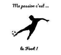 Ma passion c'est ... le foot -Carnet de notes football 100 pages A4 ligné broché: Pour les mordus du Foot
