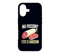 Ma Passion C'est Le Saucisson Nourriture Charcuterie Française Coque pour iPhone 17