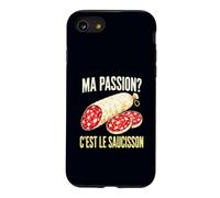 Ma Passion C'est Le Saucisson Nourriture Charcuterie Française Coque pour iPhone SE (2020) / 7/8