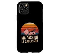 Ma Passion Le Saucisson French Charcuterie Retro Coque pour iPhone 11 Pro