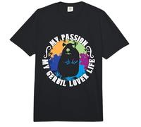 Ma Passion Mon Amoureux des gerbilles Les Hamsters Gerbillinae Les Amoureux des gerbilles Comfort Colors Adult Heavyweight T-Shirt
