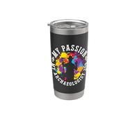Ma passion Mon archéologue Archéologie Archéologue fossile Gobelet isotherme en acier inoxydable double paroi