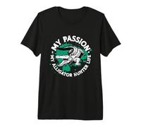 Ma Passion Mon Chasseur d'alligators La Chasse à la Vie Chasseur d'alligators T-Shirt Haut de Gamme