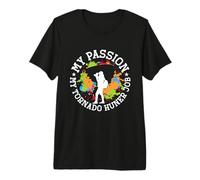 Ma Passion Mon Tornado Hunter Storm Chasing Tornado Hunter T-Shirt Haut de Gamme