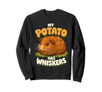 Ma Patate A des Moustaches Cobaye Amoureux Cochon d'Inde Sweatshirt