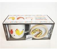 Ma pause broderie poulettes - Collectif - Marabout - Coffret - Jeux livres objets