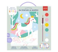 Ma peinture au numéro - Petit pinceau kids - Licorne