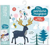 Ma peinture magique Magie de l'hiver : Avec 10 tableaux et 1 pinceau en bois