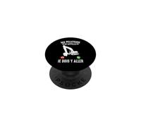 Ma Pelleteuse m'appelle conducteur d'engins de pelles Humour PopSockets PopGrip Adhésif
