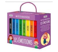 Ma Petite Bibliothèque Les Émotions - Coffret En 8 Volumes : La Colère - L'attente - La Joie - La Confiance - Le Dégoût - La Surprise - La Tristesse - La Peur
