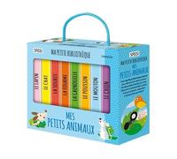 Ma Petite Bibliothèque Mes Petits Animaux - Coffret En 8 Volumes : Le Chat - Le Poussin - La Souris - La Grenouille - Le Chien - Le Mouton - La Fourmi - Le Lapin