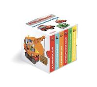 Ma Petite Bibliothèque P'tits Véhicules - Coffret En 6 Volumes : Le Camion De Léon - La Moto De Margot - La Grue De Lulu - Le Tracteur De Fleur - Le Camion-Poubelle De Marcel - Le...