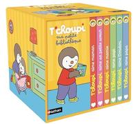 Ma Petite Bibliothèque T'choupi - Contient 6 Livres : T'choupi Aime Maman - T'choupi Aime Papa - T'choupi Aime Sa Petite Soeur - T'choupi Aime Mamie - T'choupi Aime Papi- T'choupi Aime...