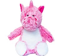 Ma Petite Bouillotte - Bouillotte Peluche - Chaleur Douce - Sachet De Billes D'argile Micro-Ondable - Peluche Déhoussable 100% Polyester, Lavable (Licorne Rose)