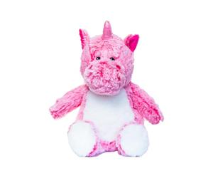 Ma Petite Bouillotte - Bouillotte Peluche - Chaleur Douce - Sachet de Billes d'Argile Micro-Ondable - Peluche Déhoussable 100% Polyester, Lavable (Licorne Rose)