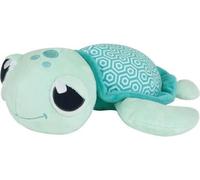 Ma Petite Carapace Peluche Tortue Lumineuse Naturelle +/- 25 cm - JEMINI - Chargeable a la lumiere, fonctionne sans pile.