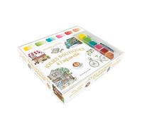 Ma petite palette : Jolies boutiques à l'aquarelle - Collectif - Larousse - Coffret - Jeux livres objets