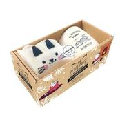 Ma Petite Pause Miaou Au Coin Du Feu - Coffret Avec 1 Mug En Céramique + Des Chaussettes