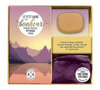 Coffret Ma Petite Pierre De Bonheur - Pensée Positive, Optimisme, Forme - Avec 1 Véritable Calcite Orange Et Sa Pochette