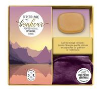 Coffret Ma Petite Pierre De Bonheur - Pensée Positive, Optimisme, Forme - Avec 1 Véritable Calcite Orange Et Sa Pochette