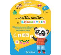 Ma petite section en gommettes - Cécile Hudrisier - Bordas - broché - Scolaire / Universitaire