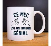 Ma petite tribu Mug Ce Mec Est Un Tonton Génial - Mug céramique imprimé en France de la Marque
