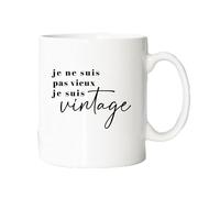 Ma petite tribu Mug Je Ne suis Pas Vieux Je suis Vintage - Mug céramique imprimé en France de la Marque
