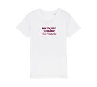 Ma petite tribu Tshirt Enfant Meilleure Cousine Du Monde - Taille: 12 Ans
