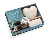 Collectif – Ma pierre de massage – Coffret avec 1 pierre, pochette et livret – Larousse