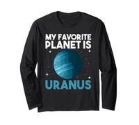 Ma planète préférée est Uranus - Uranus Planet Space Lover Manche Longue