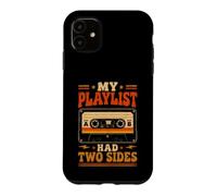 Ma Playlist Avait Une Cassette rétro à Deux Faces Coque pour iPhone 11