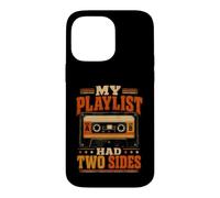 Ma Playlist Avait Une Cassette rétro à Deux Faces Coque pour iPhone 14 Pro Max