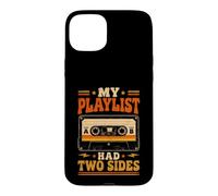 Ma Playlist Avait Une Cassette rétro à Deux Faces Coque pour iPhone 15 Plus