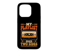 Ma Playlist Avait Une Cassette rétro à Deux Faces Coque pour iPhone 15 Pro