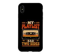Ma Playlist Avait Une Cassette rétro à Deux Faces Coque pour iPhone XS Max