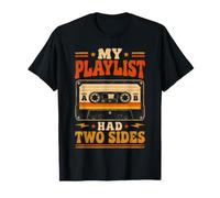 Ma Playlist Avait Une Cassette rétro à Deux Faces T-Shirt