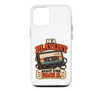 Ma Playlist Avait Une Face B Humour Génération Années 70 Coque pour iPhone 12/12 Pro