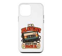 Ma Playlist Avait Une Face B Humour Génération Années 70 Coque pour iPhone 12 Mini