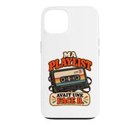 Ma Playlist Avait Une Face B Humour Génération Années 70 Coque pour iPhone 13