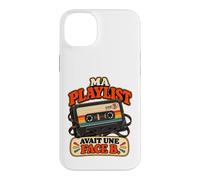 Ma Playlist Avait Une Face B Humour Génération Années 70 Coque pour iPhone 14 Plus