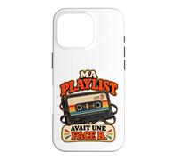 Ma Playlist Avait Une Face B Humour Génération Années 70 Coque pour iPhone 16 Pro